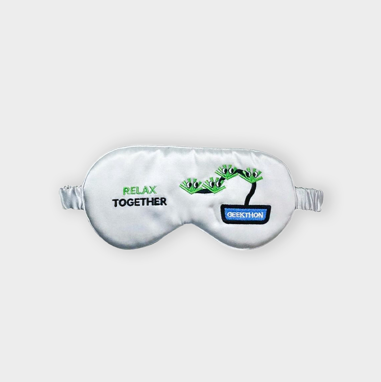 custom silk sleep mask