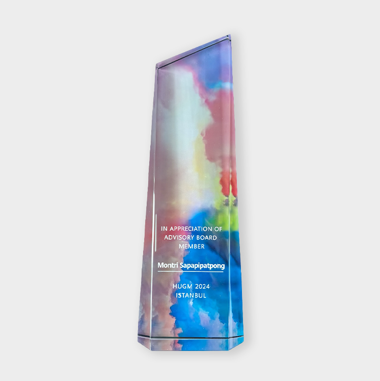Event - custom crystal award
