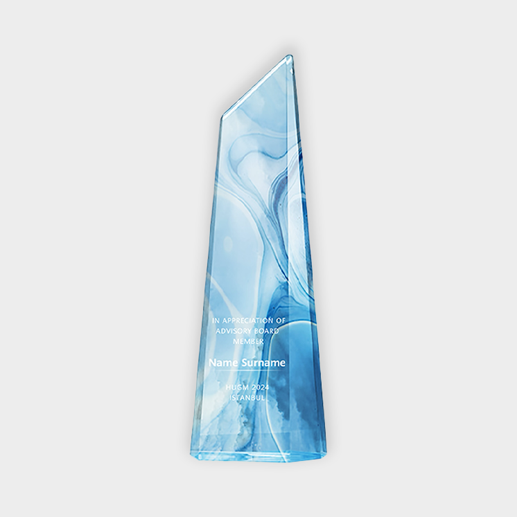 Event - custom crystal award